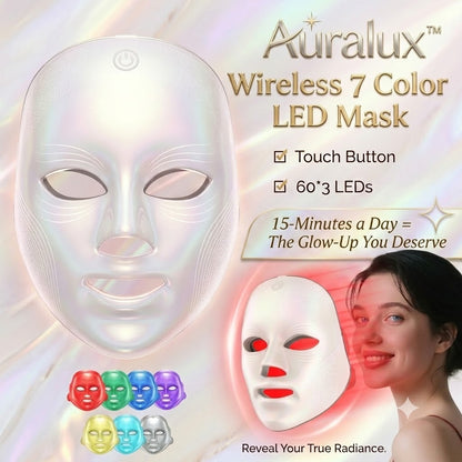 Auralux™ – Wireless 7-color LED Mask 2.0